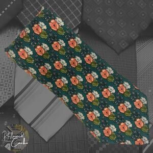 Hibiscus Flowers Tie